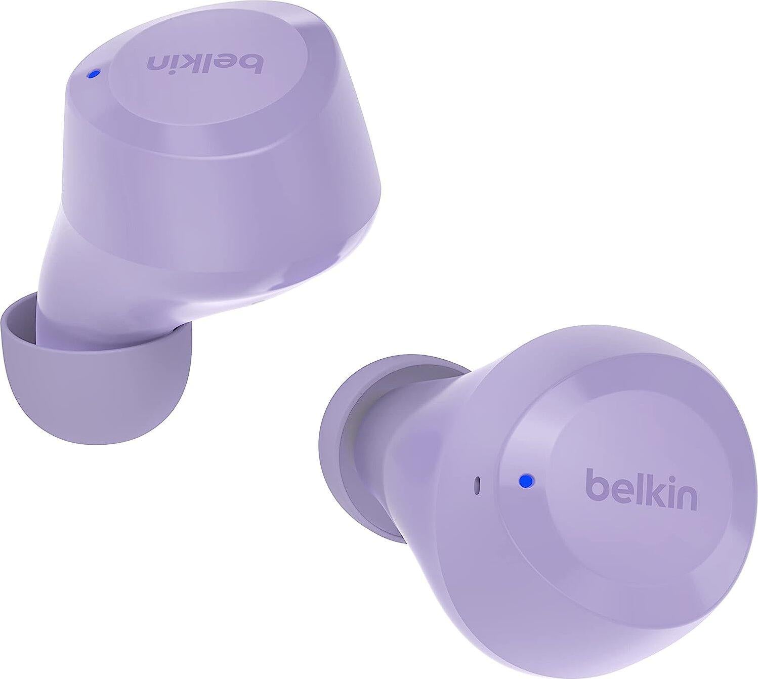 Belkin SoundForm Bolt Wireless In-Ear-Kopfhörer - Lila Belkin SoundForm Bolt Wireless In-Ear-Kopfhörer - Lila